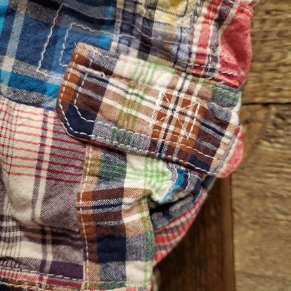 Arizona Plaid Baby Shirts 3-6M Multi-color - Picture 2 of 7